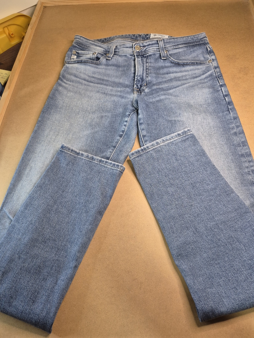 Ag Adriano Goldschmied Light Blue Slim Jeans